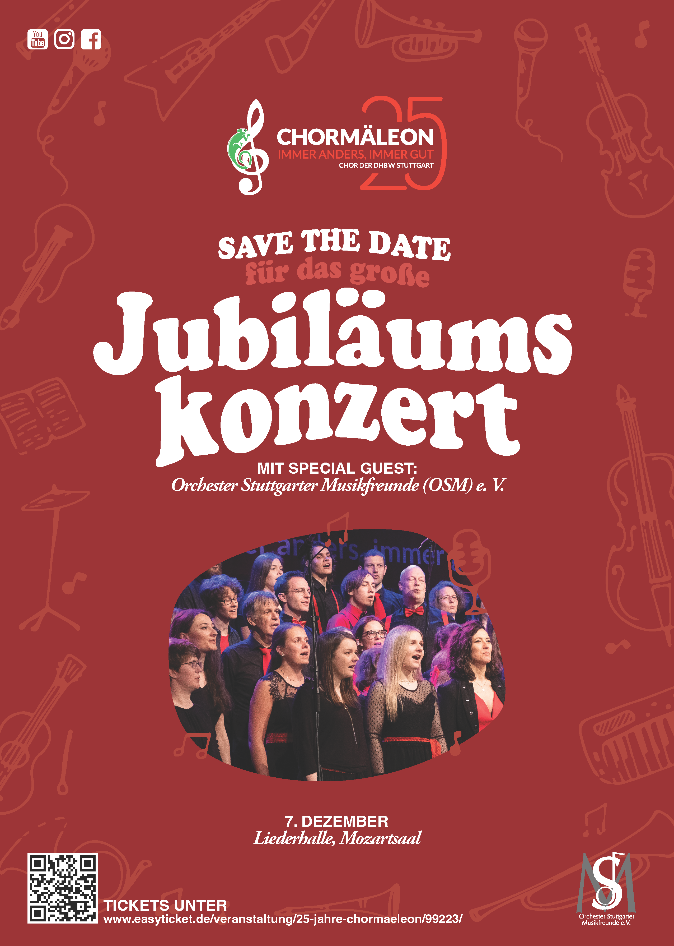 Plakat zum Konzert am 07.12.2024